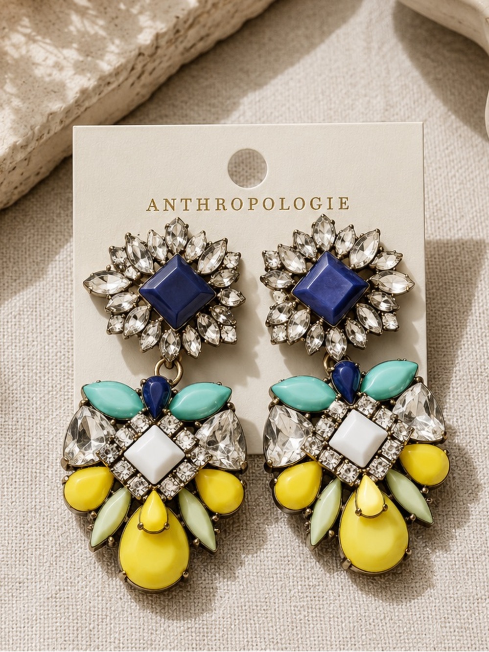 NWOT Anthropologie Statement Earrimgs